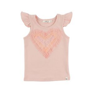 Oh Baby!  Pink flutter sleeve tank